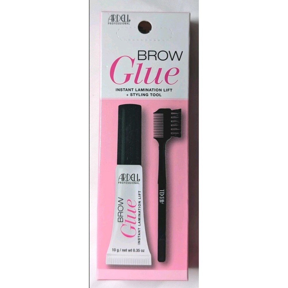 Ardell Brow Glue Instant Lamination Lift Clear 10g Styling Brush New Sealed